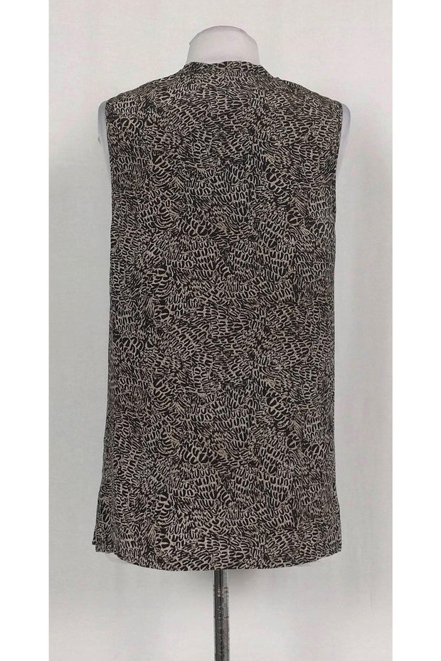 Current Boutique-L'Agence - Patterned Silk Blouse Sz 4