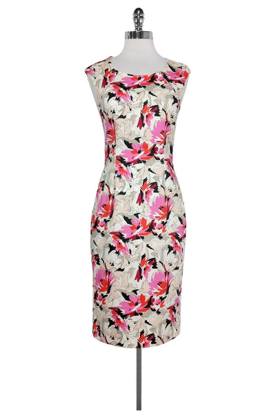 Current Boutique-L.K. Bennett - Multicolor Floral Print Dress Sz 2