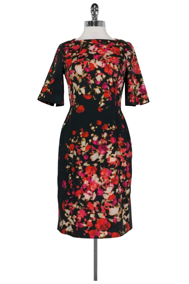 Current Boutique-L.K. Bennett - Multicolor Printed Dress Sz 4