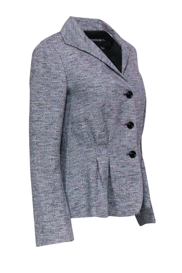 Current Boutique-Lafayette 148 - Multicolored Tweed Fitted Blazer Sz 6
