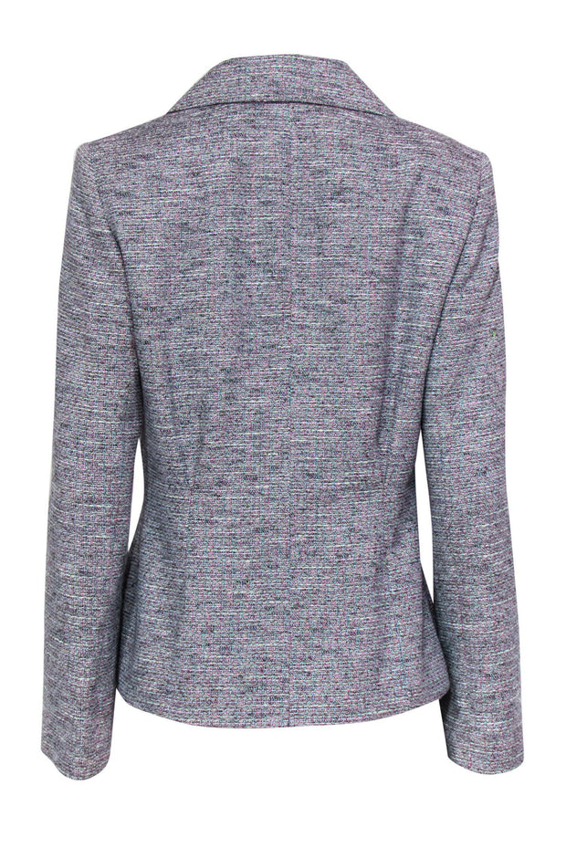 Current Boutique-Lafayette 148 - Multicolored Tweed Fitted Blazer Sz 6
