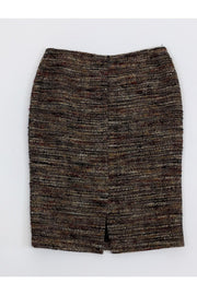 Current Boutique-Lafayette 148 - Multicolor Tweed Skirt Sz 8