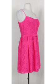 Current Boutique-Lilly Pulitzer - Hot Pink Lace Dress Sz 6