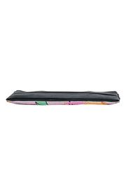 Current Boutique-Lizzie Fortunato - Light Pink Fruit Embroidered Clutch