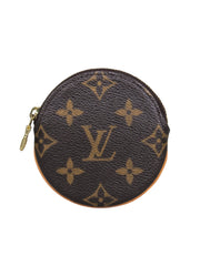 Current Boutique-Louis Vuitton - Brown Monogram Coin Purse Wallet