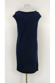 Current Boutique-Magaschoni - Navy Laser Cut Dress Sz S