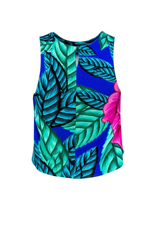 Current Boutique-Mara Hoffman - Multicolor Floral Tank Top Sz XS