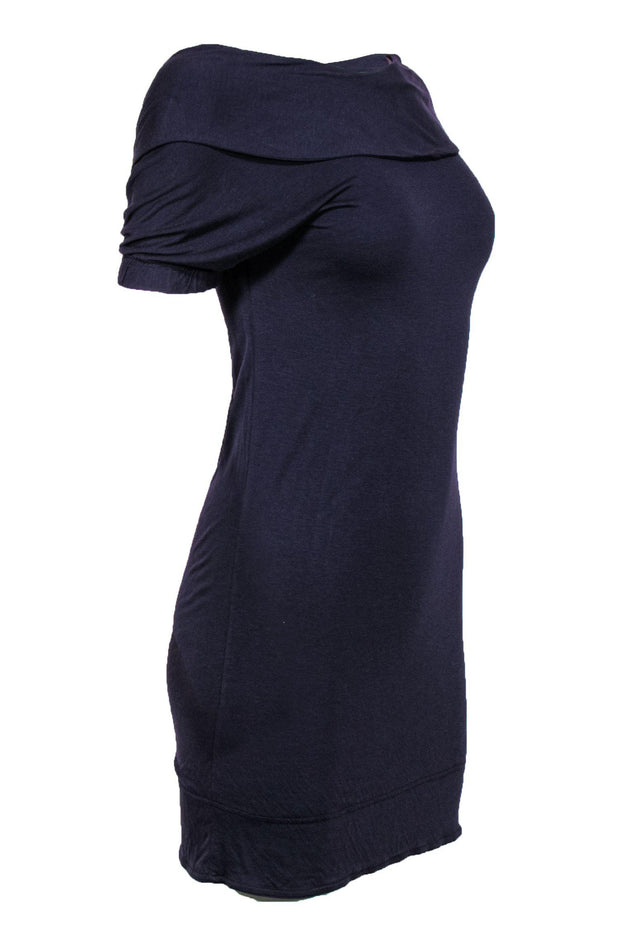 Current Boutique-Marc by Marc Jacobs - Plum Boat Neck Sheath Dress Sz XS