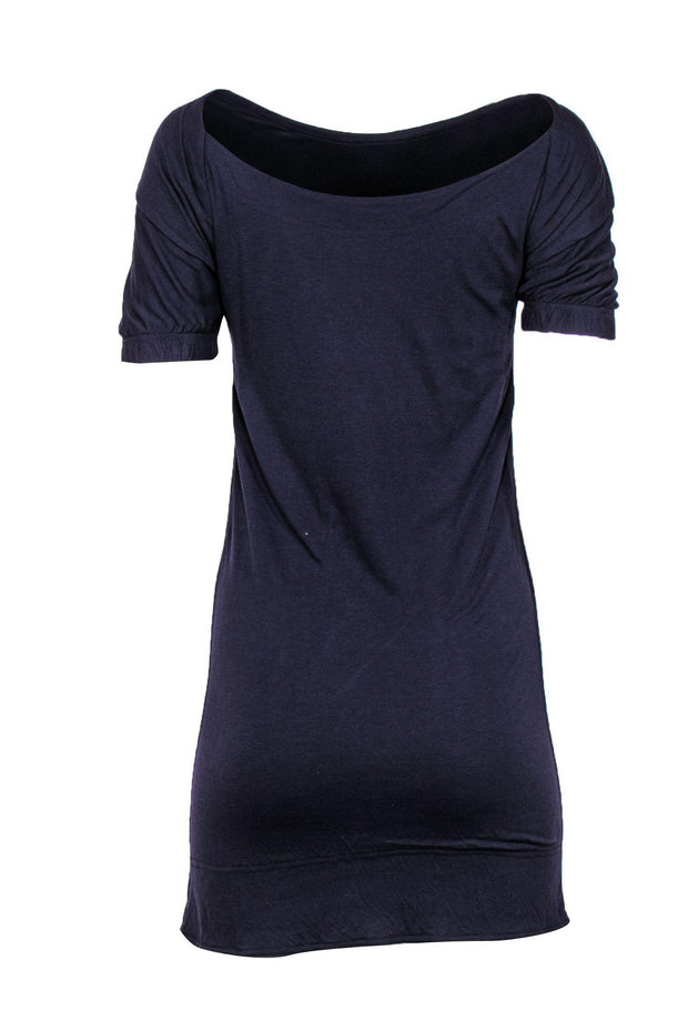 Current Boutique-Marc by Marc Jacobs - Plum Boat Neck Sheath Dress Sz XS