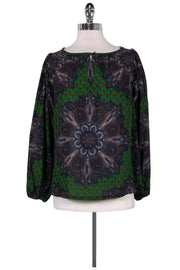 Current Boutique-Marc by Marc Jacobs - Multicolor Paisley Blouse Sz XS