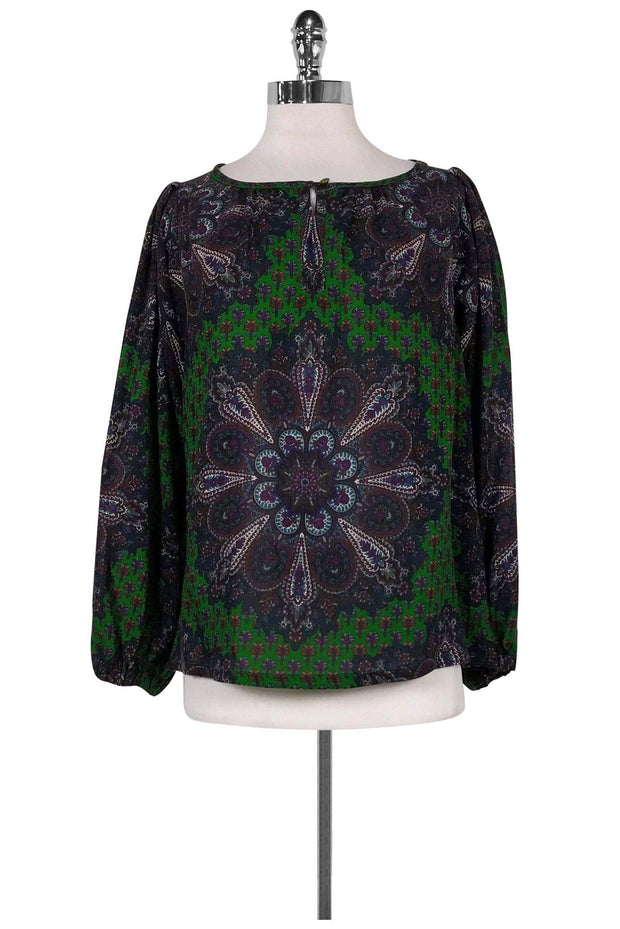 Current Boutique-Marc by Marc Jacobs - Multicolor Paisley Blouse Sz XS