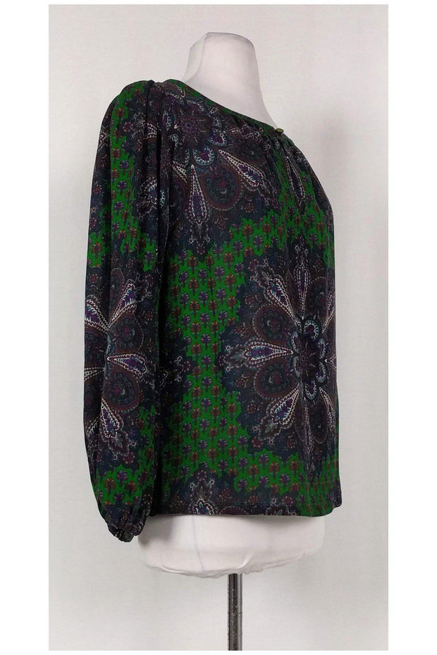 Current Boutique-Marc by Marc Jacobs - Multicolor Paisley Blouse Sz XS