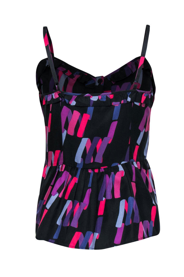 Current Boutique-Marc Jacobs - Printed Ruffle Tank w/ Buttons Sz 2