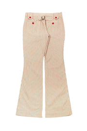 Current Boutique-Marc Jacobs - Pinstripe High-Waisted Flared Pants Sz 6