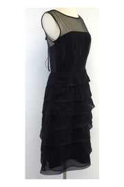 Current Boutique-Marc Jacobs - Black Layered Tiered Dress Sz 10