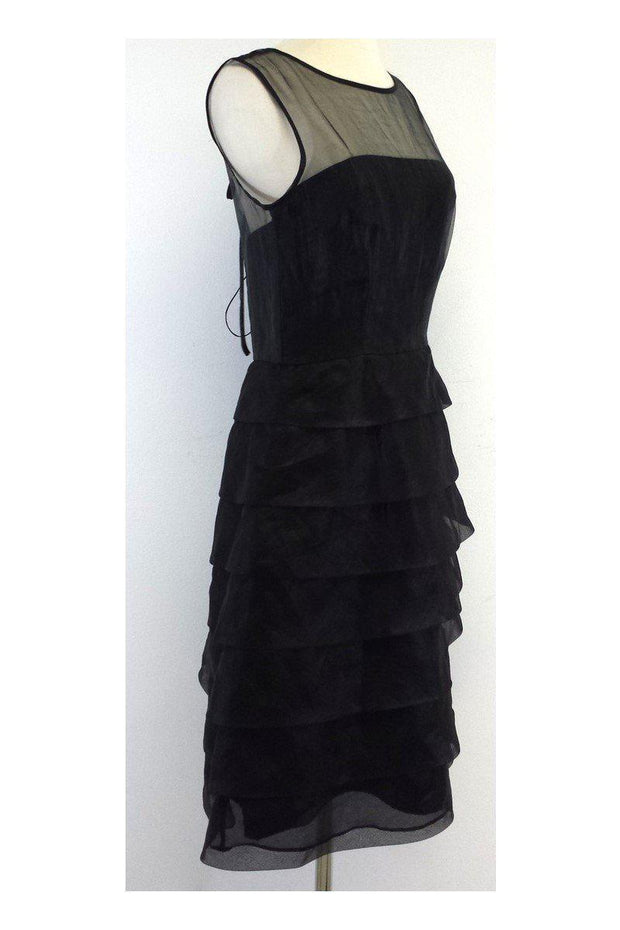 Current Boutique-Marc Jacobs - Black Layered Tiered Dress Sz 10