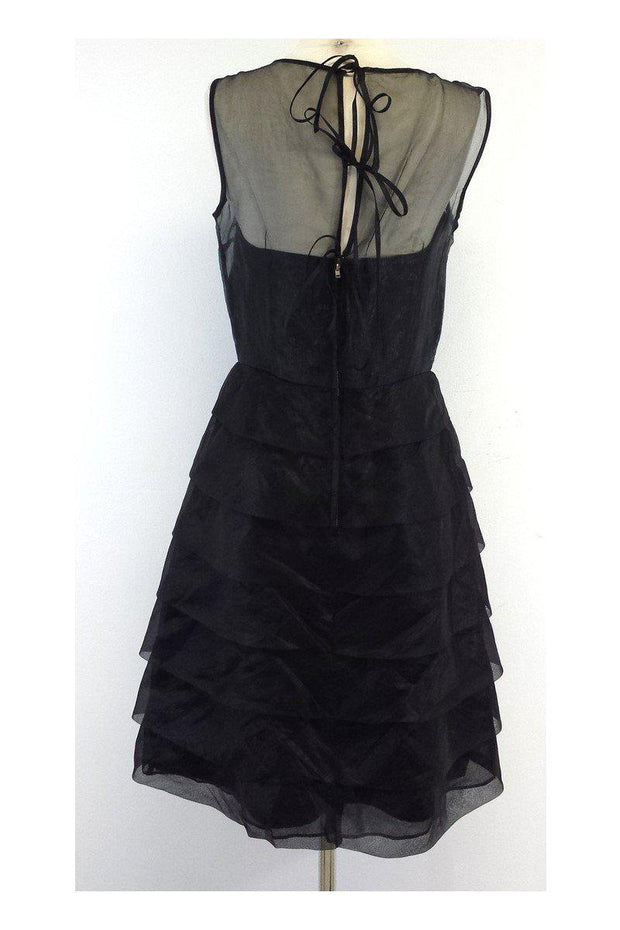 Current Boutique-Marc Jacobs - Black Layered Tiered Dress Sz 10