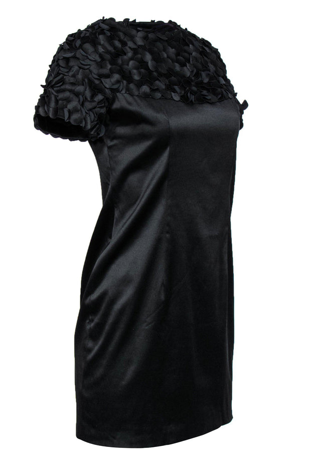 Current Boutique-Marc Jacobs - Black Textured Short Sleeve Dress Sz 4