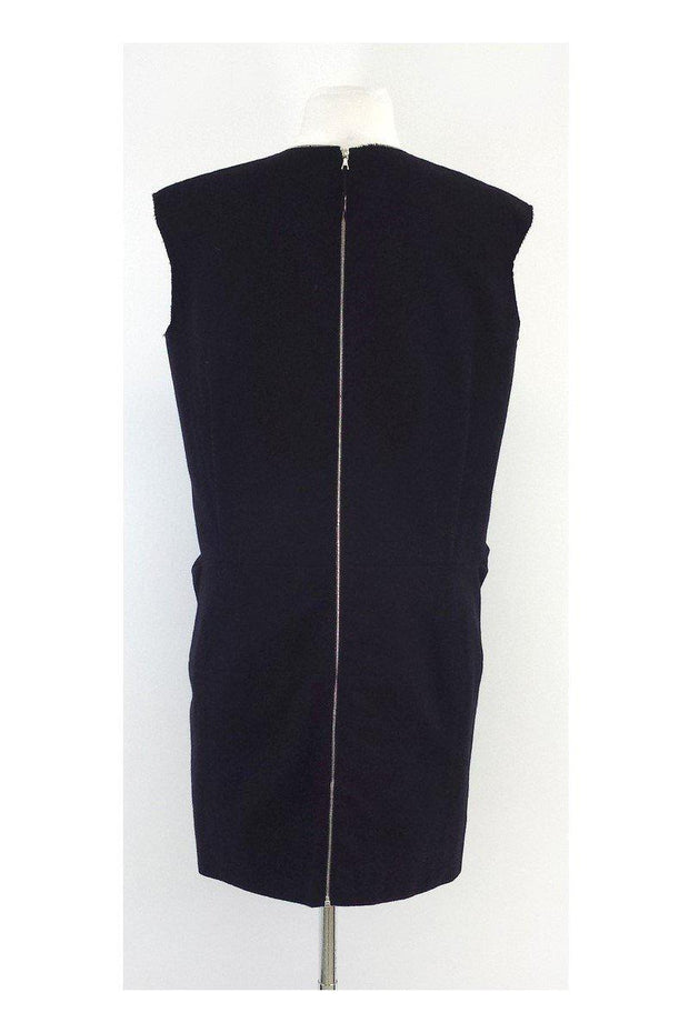 Current Boutique-Marc Jacobs - Black Wool Zip Dress Sz 6
