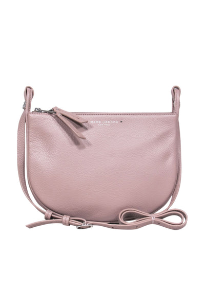 Current Boutique-Marc Jacobs - Romantic Beige Leather Crossbody Purse