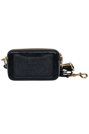Current Boutique-Marc Jacobs - Colorblock Black, Pink & Gold Snapshot Crossbody