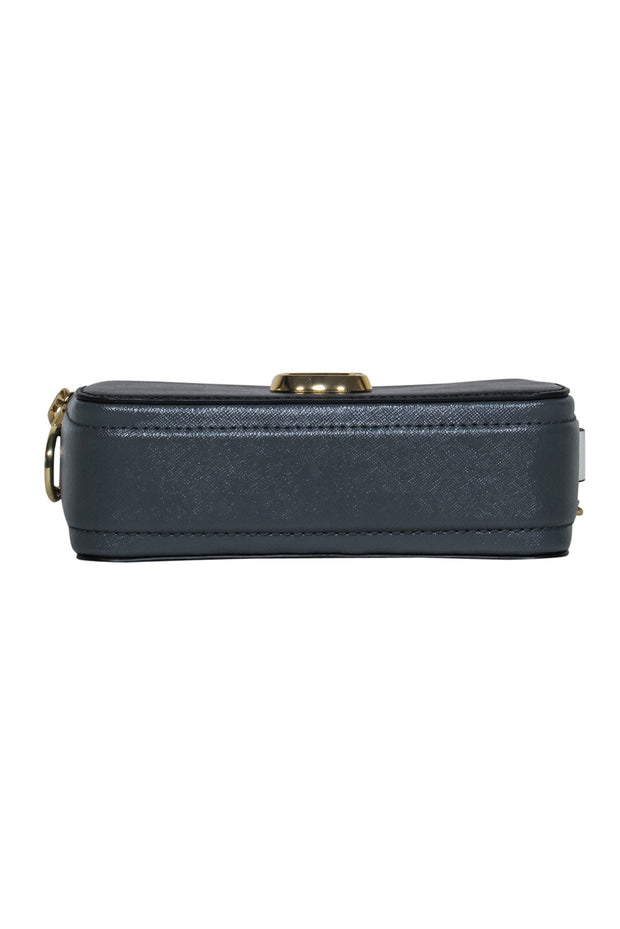 Current Boutique-Marc Jacobs - Colorblock Black, Pink & Gold Snapshot Crossbody