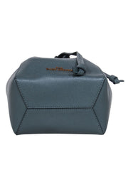 Current Boutique-Marc Jacobs - Teal Leather Mini Buck Bag Crossbody