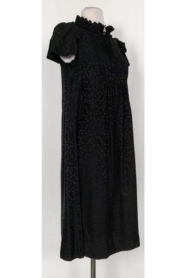 Current Boutique-Marc Jacobs - Black Floral Print Dress Sz 2