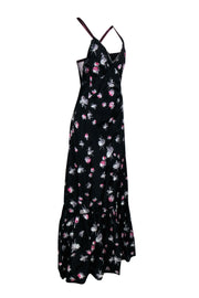 Current Boutique-Marc Jacobs - Black Floral Ballerina Print Maxi Dress Sz 4