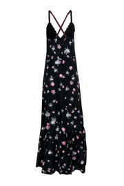 Current Boutique-Marc Jacobs - Black Floral Ballerina Print Maxi Dress Sz 4