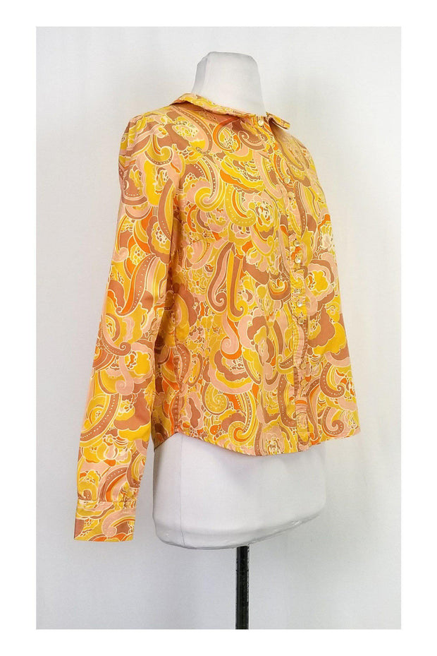 Current Boutique-Marc Jacobs - Multicolor Paisley Top Sz 6
