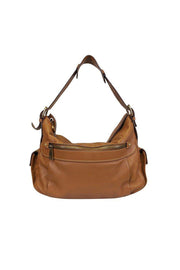 Current Boutique-Marc Jacobs - Brown Shoulder Purse w/ Gold Hardware