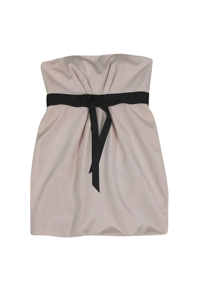 Current Boutique-Marchesa Notte - Pink Strapless Dress Sz 12