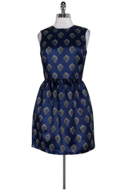 Current Boutique-Markus Lupfer - Navy Jewel Strawberry Vivian Dress Sz S