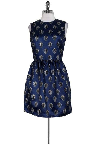 Current Boutique-Markus Lupfer - Navy Jewel Strawberry Vivian Dress Sz S