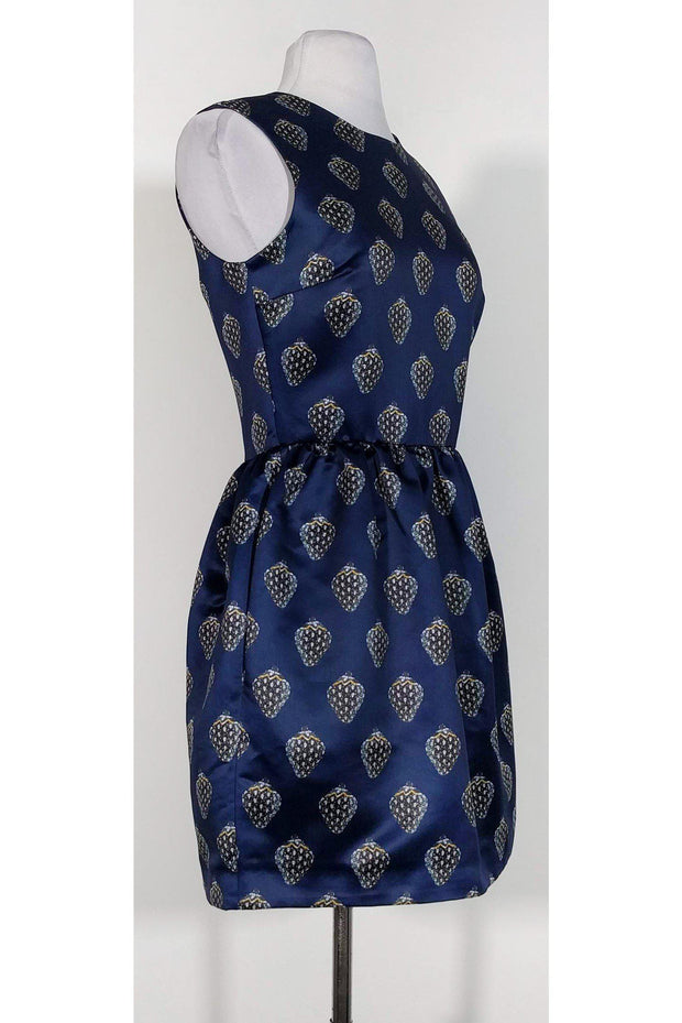 Current Boutique-Markus Lupfer - Navy Jewel Strawberry Vivian Dress Sz S