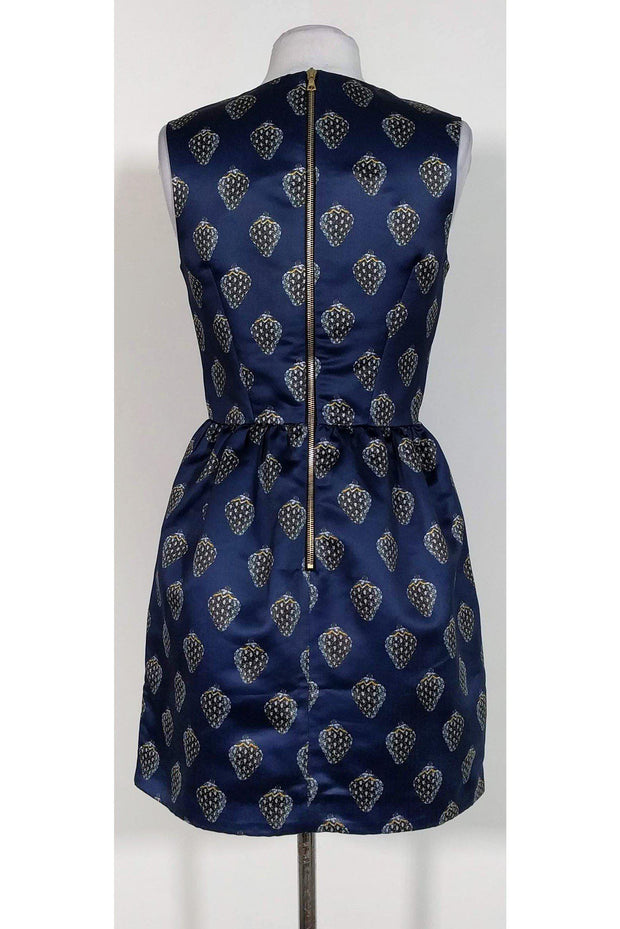 Current Boutique-Markus Lupfer - Navy Jewel Strawberry Vivian Dress Sz S