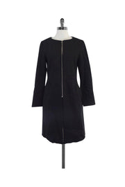 Current Boutique-Marni - Grey Wool Zip Coat Sz 2