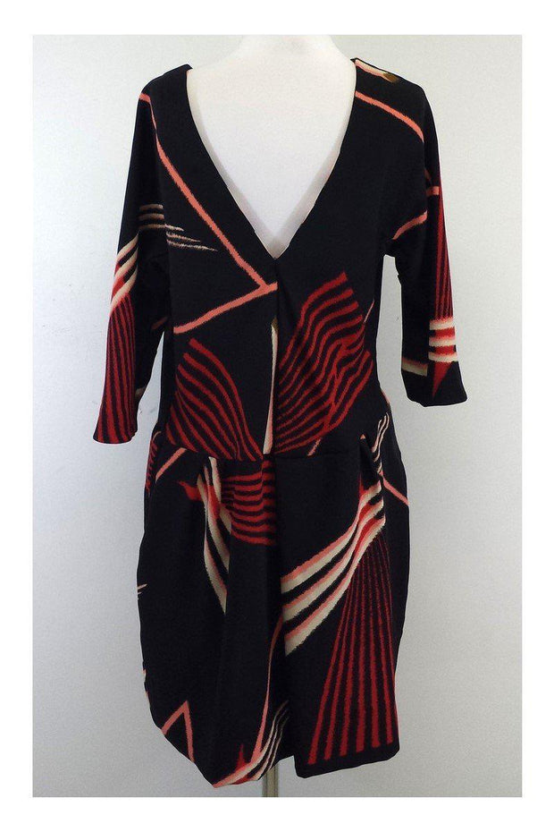 Current Boutique-Marni - Multicolor Print Shift Dress Sz 8