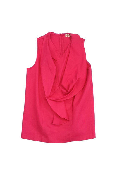 Current Boutique-Marni - Fuchsia Cotton Sleeveless Top Sz 6