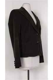 Current Boutique-Max Mara - Brown Corduroy Blazer Sz 6
