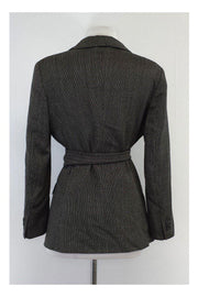 Current Boutique-Max Mara - Black & White Wool Tweed Jacket Sz 8