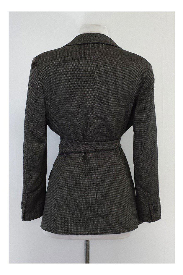 Current Boutique-Max Mara - Black & White Wool Tweed Jacket Sz 8