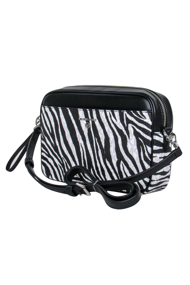 Current Boutique-Michael Kors - Zebra Print Crossbody Bag w/ Wristlet