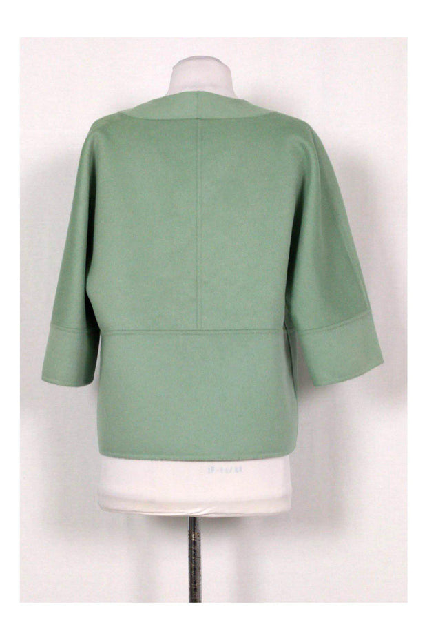 Current Boutique-Michael Kors - Celadon Green Open Cropped Jacket Sz 8