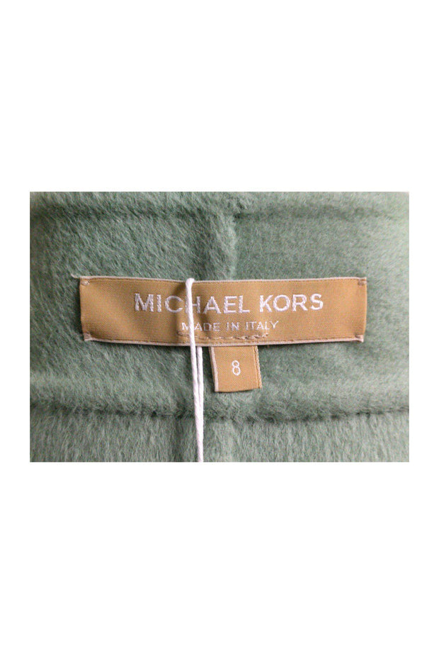 Current Boutique-Michael Kors - Celadon Green Open Cropped Jacket Sz 8