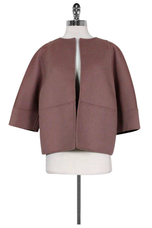 Current Boutique-Michael Kors - Rose Pink Open Cropped Jacket Sz 8