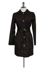 Current Boutique-Michael Kors - Brown Reversible Jacket Sz P