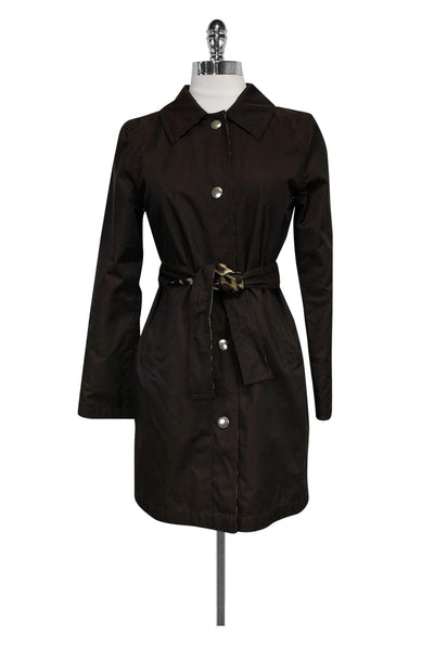 Current Boutique-Michael Kors - Brown Reversible Jacket Sz P