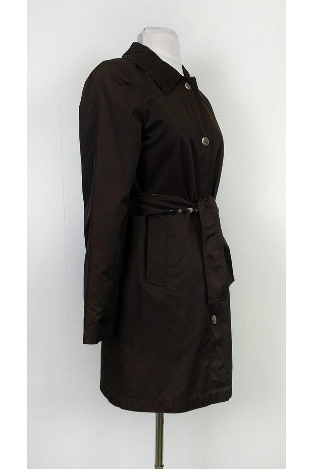 Current Boutique-Michael Kors - Brown Reversible Jacket Sz P